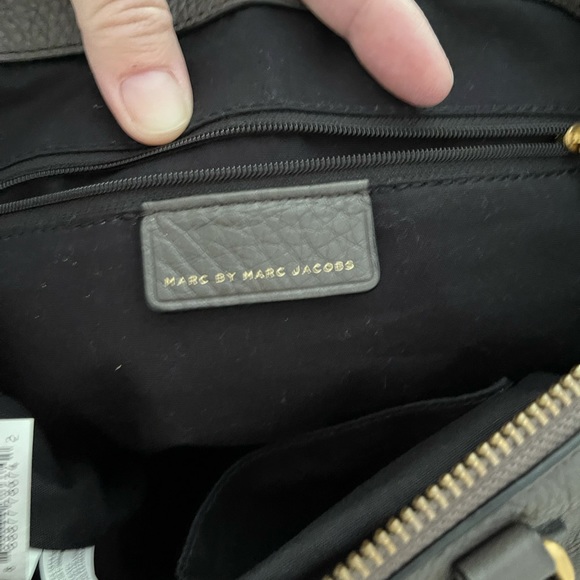 Grey Leather Marc by Marc Jacobs Handbag - Picture 5 of 9